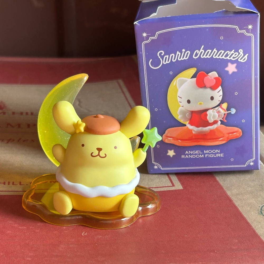 Sanrio Pompompurin Angel Moon Blind Box Figure Enter Korea